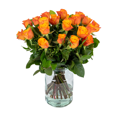 Rozenboeket Limmen oranje