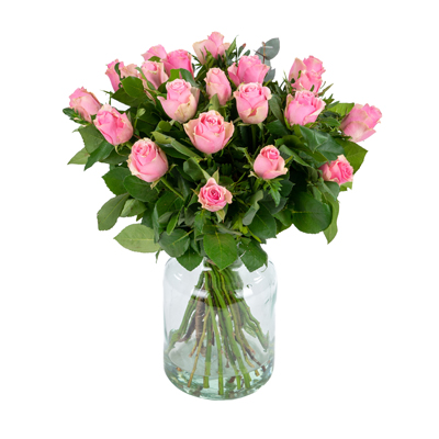 Rozenboeket Akersloot roze