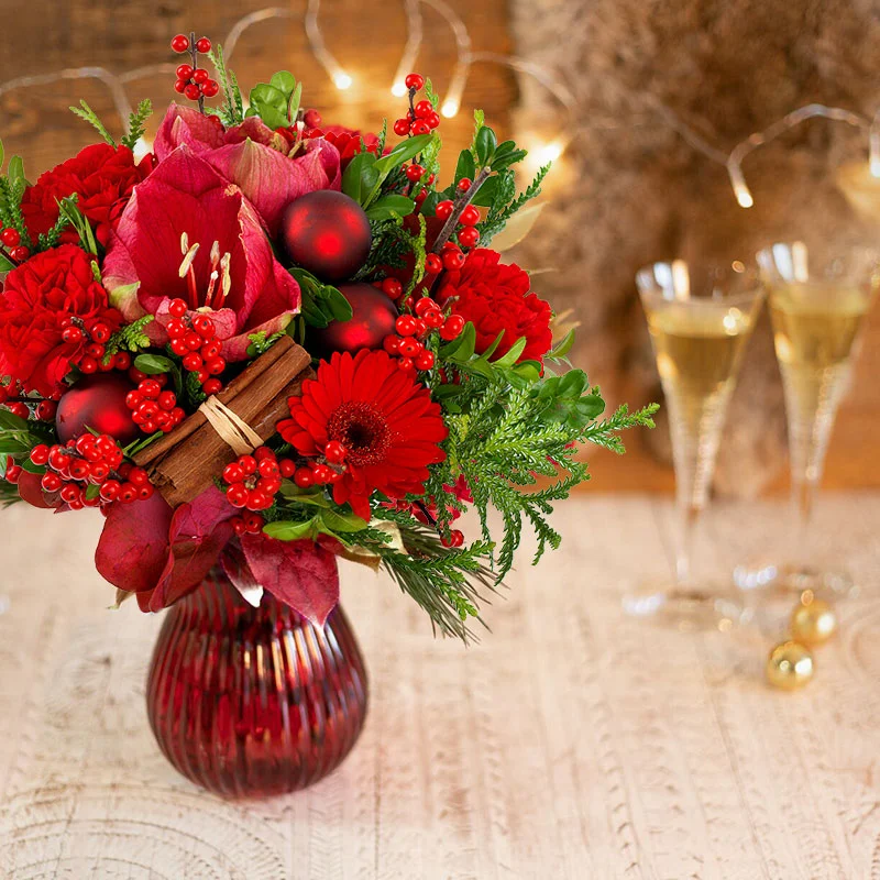 Kerst boeket Heiloo - Afbeelding 2