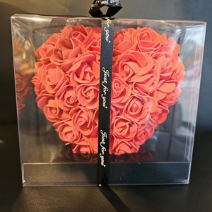 Rood Foam Bloemen Hartje