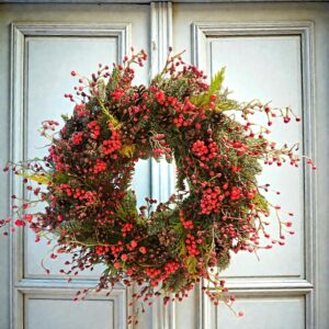 Kerstkrans Heiloo Rozenbottel